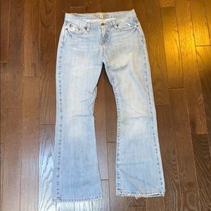 Abercrombie and Fitch light denim jeans, size 4S